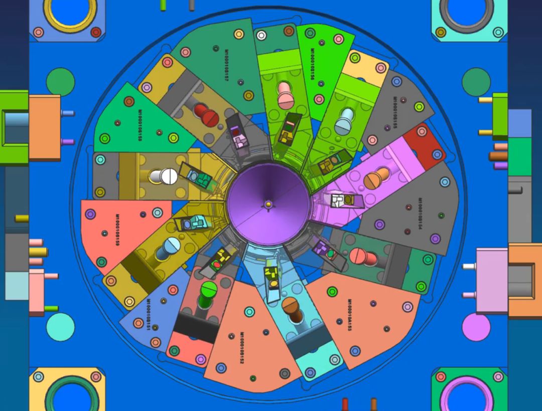 加工中心這套葉輪模具如何設(shè)計(jì)？如何脫模？(圖4)